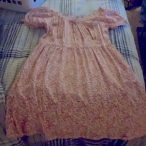 The loft floral dress!! Size 12